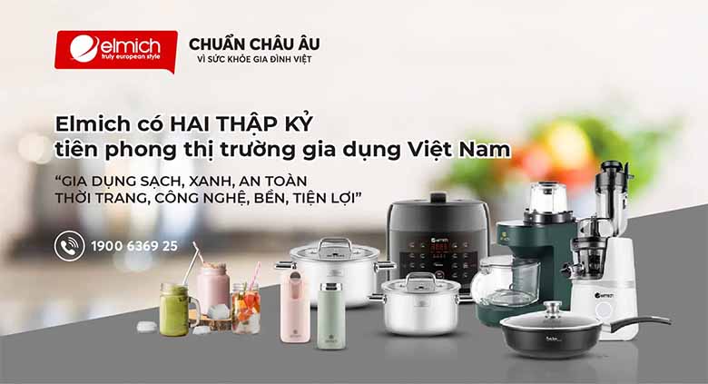Elmich của nước nào? Khám phá nguồn gốc thương hiệu gia dụng nổi tiếng 